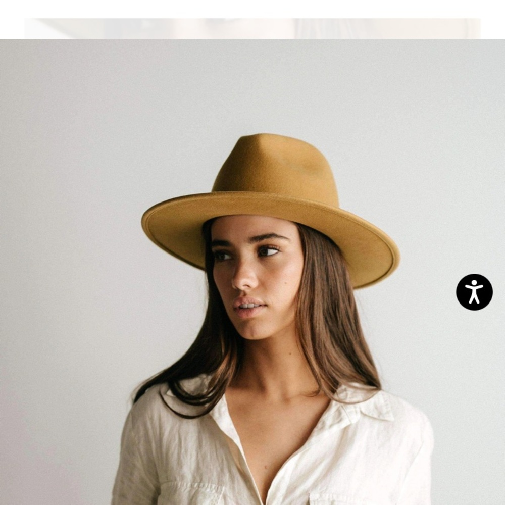 Gigi Pip Wes hat 57 s/m Mustard Color
